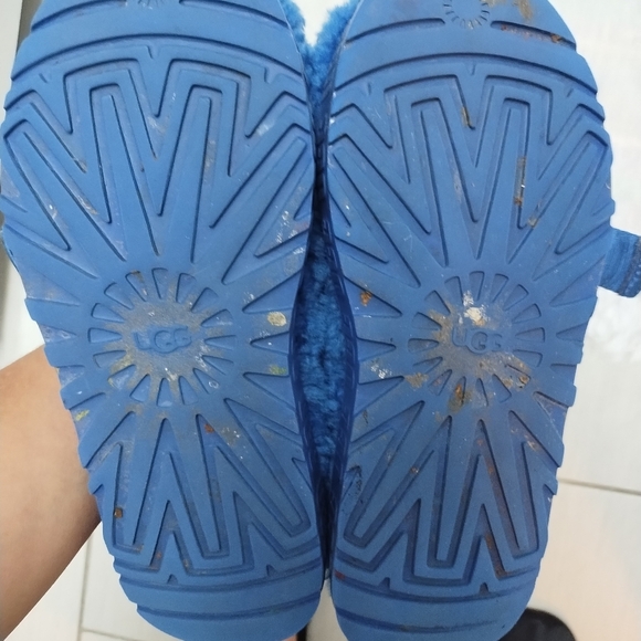 UGG Blue FluffitaSlippers - Picture 8 of 13